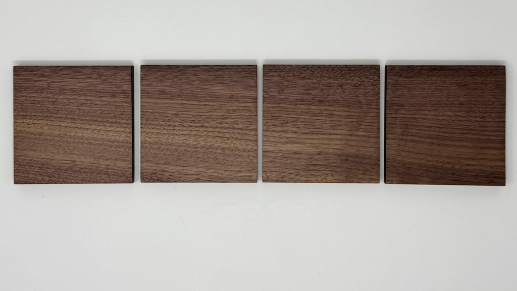 Black Walnut Coasters, Dream Grain - BWC02